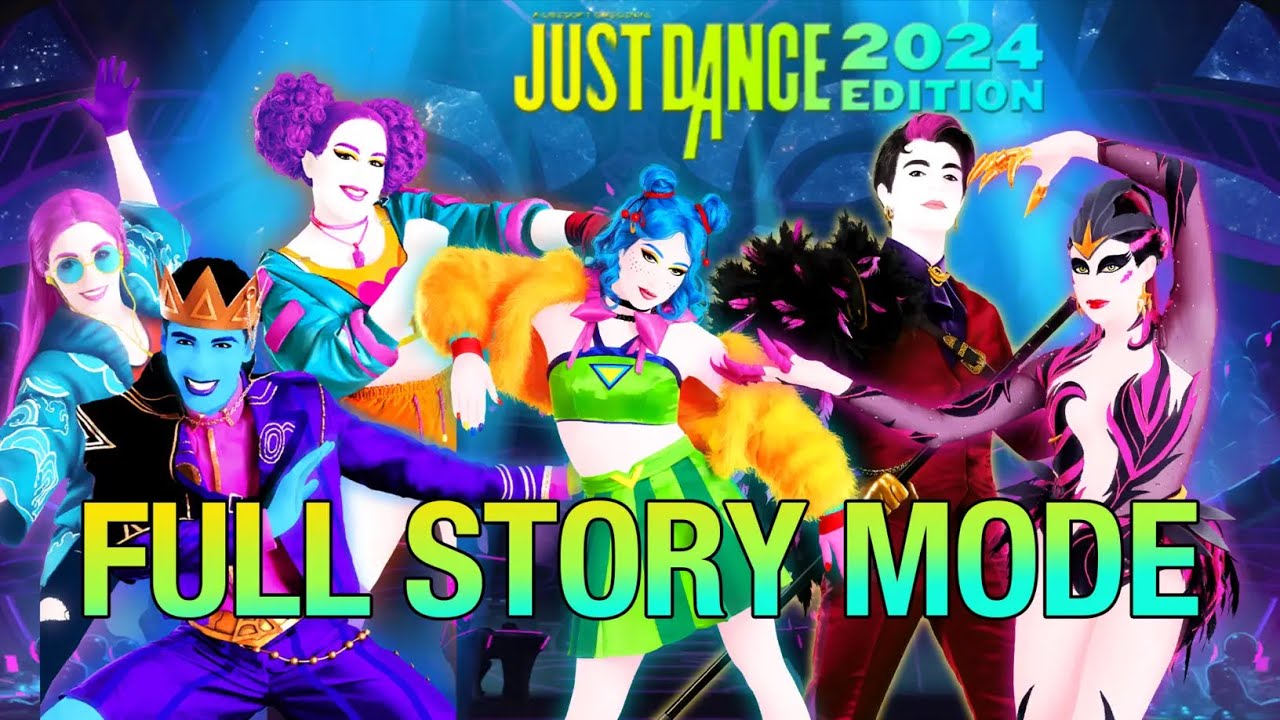 Just Dance 2024 Edition FULL STORY MODE "Dance With The Night Swan"