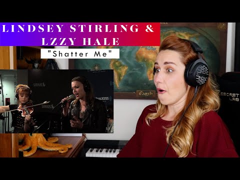Lindsey Stirling "Shatter Me" ft. Lzzy Hale REACTION & ANALYSIS by Vocal Coach / Opera Singer