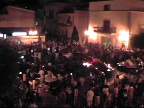 MONDIALI 2006 FESTA AD ASCOLI SATRIANO 9 LUGLIO 2006