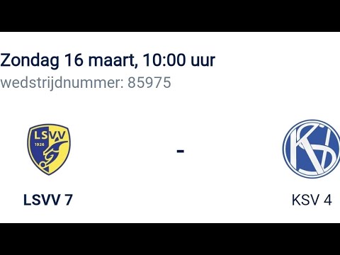 VIER DOELPUNTEN IN KELDERKRAKER! 🤯 Samenvatting LSVV 7 - KSV 4