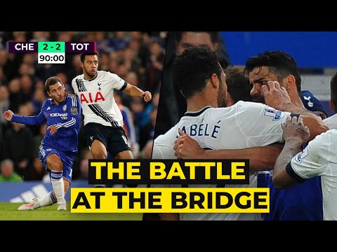 Chelsea 2-2 Tottenham Highlights  | THE BATTLE AT THE BRIDGE  |