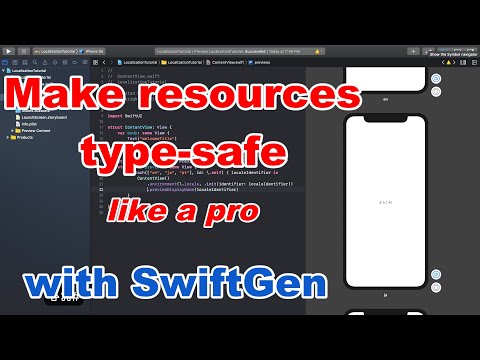 SwiftGen in Xcode 11 - How to install and access resources with auto-completion and type-safely