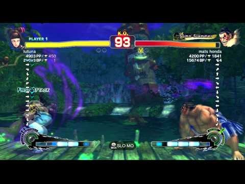 SSFIVAE~ Juri (Lutuna) vs.  E.Honda (mats honda) HD