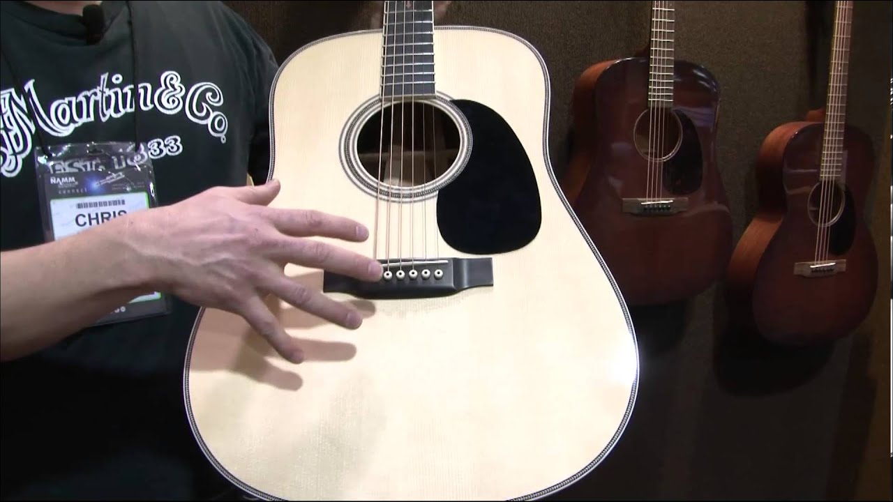 NAMM 2013-Martin D-35 Seth Avett Custom Signature Edition - YouTube