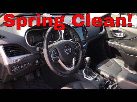 Spring Clean Interior Detail - Jeep Cherokee Trailhawk ...