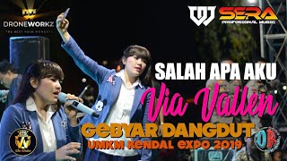 Download lagu SALAH APA AKU || VIA VALLEN feat OM.SERA || UMKM KENDAL EXPO 2019Apple Devices HD Best Quality mp3