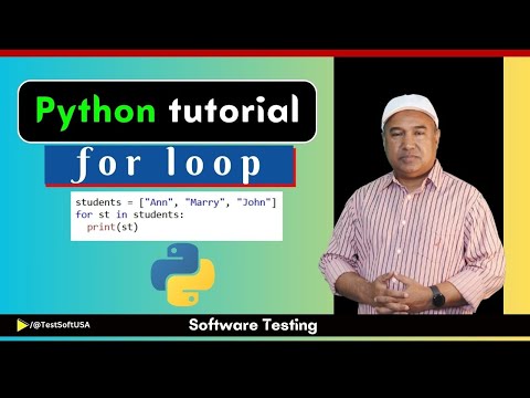 Python For Loops Easiest Beginner Tutorial Ever Software Testing