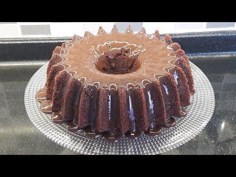 I MAKE IT EVERY WEEK, IT'S FINISH IN NO TIME 📢 COCOA CAKE RECIPE WITH CHOCOLATE SAUCE 🎂