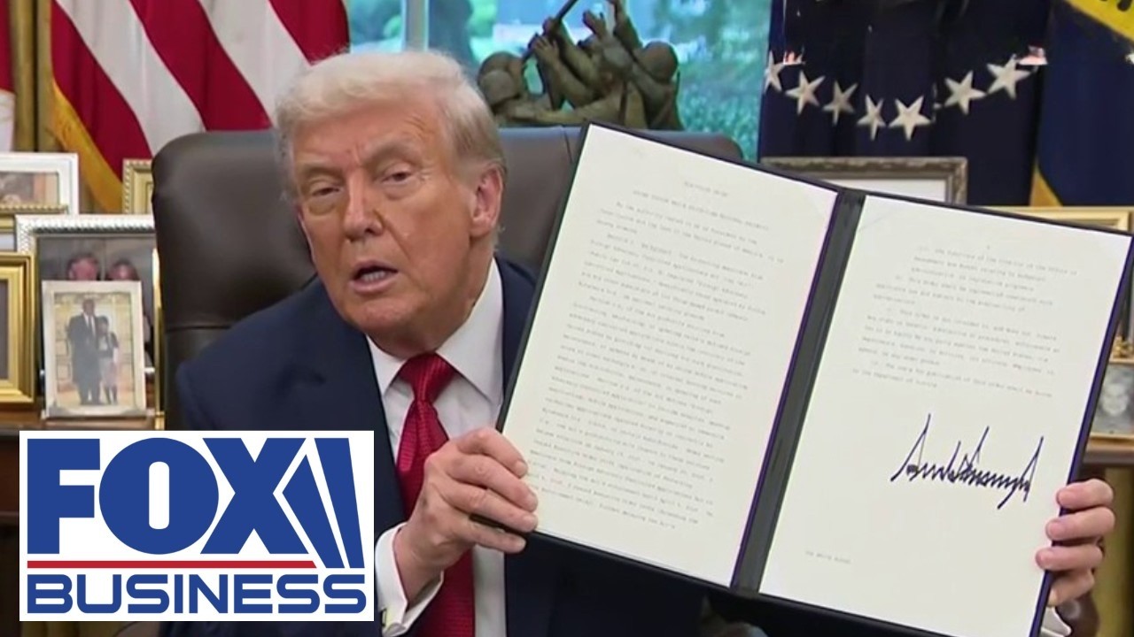 Trump signs executive order on childhood vaccines