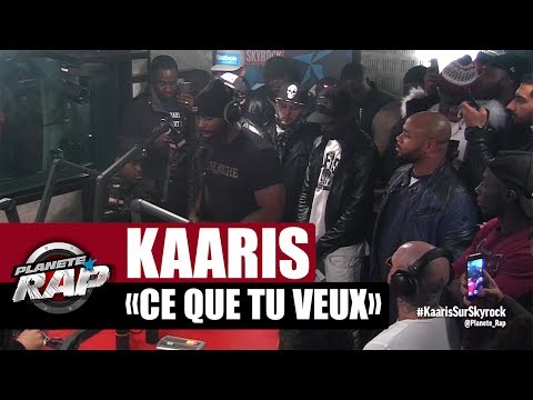 Kaaris "Ce que tu veux" en live #PlanèteRap