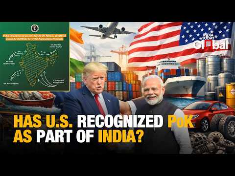 Trump Administration’s India Map Stuns Pakistan By Including PoK And Aksai Chin