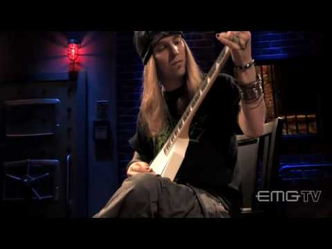 Alexi Laiho performs In Your Face Live at EMGtv