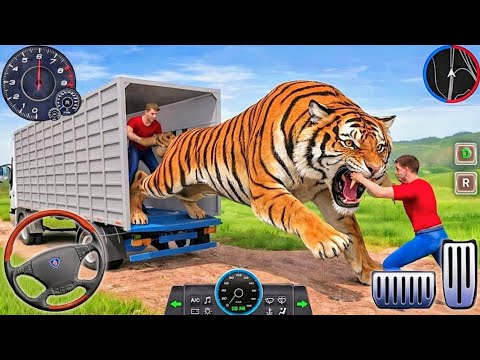 Animal Cargo Truck Driving Game 3D - Animal Transport Cargo Truck 2024 - Android Gameplay