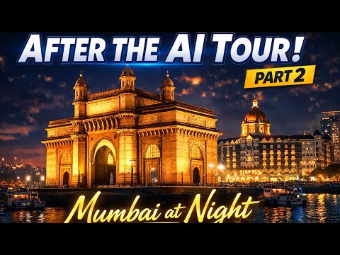 Mumbai After the Conference | Walking Through the City at Night