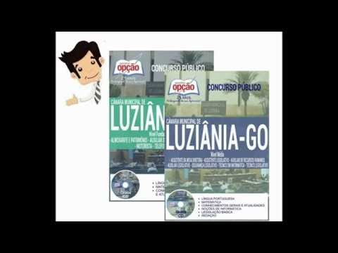 Apostilas Concurso Câmara de Luziânia /GO 2016 - Nível Fundamental e Médio