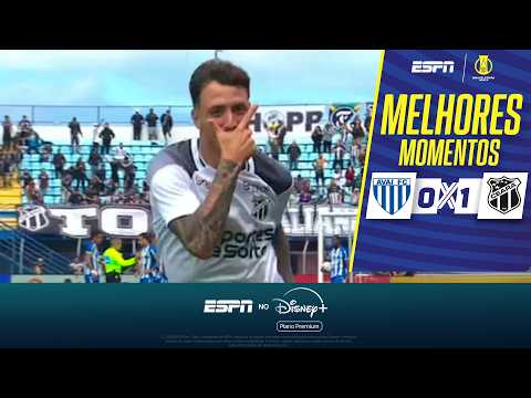 Gols e melhores lances de Avaí x Ceará