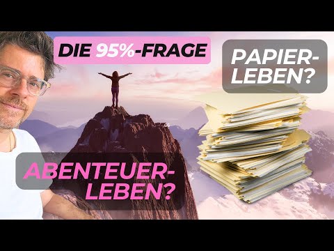 Paper life or adventure life? The 95 percent question you should ask yourself when you're tidying up