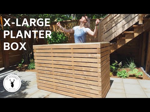 Supersized Planter Box 8 Steps With Pictures Instructables