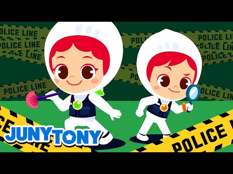 CSI | Detectives | Buscando Pistas | Trabajos y Profesiones | Canción Infantil | JunyTony en español