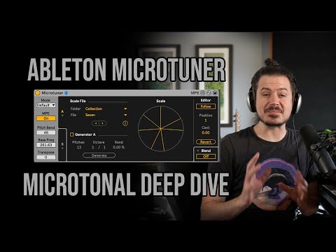 Ableton Microtuner - Microtonal Music with Ableton Live