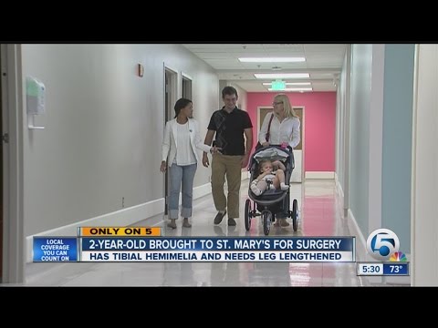 2-year-old brought to St. Mary's for surgery