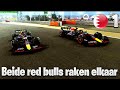 De beide Red Bulls raken elkaar! | F1 22 Multiplayer Career Mode #1