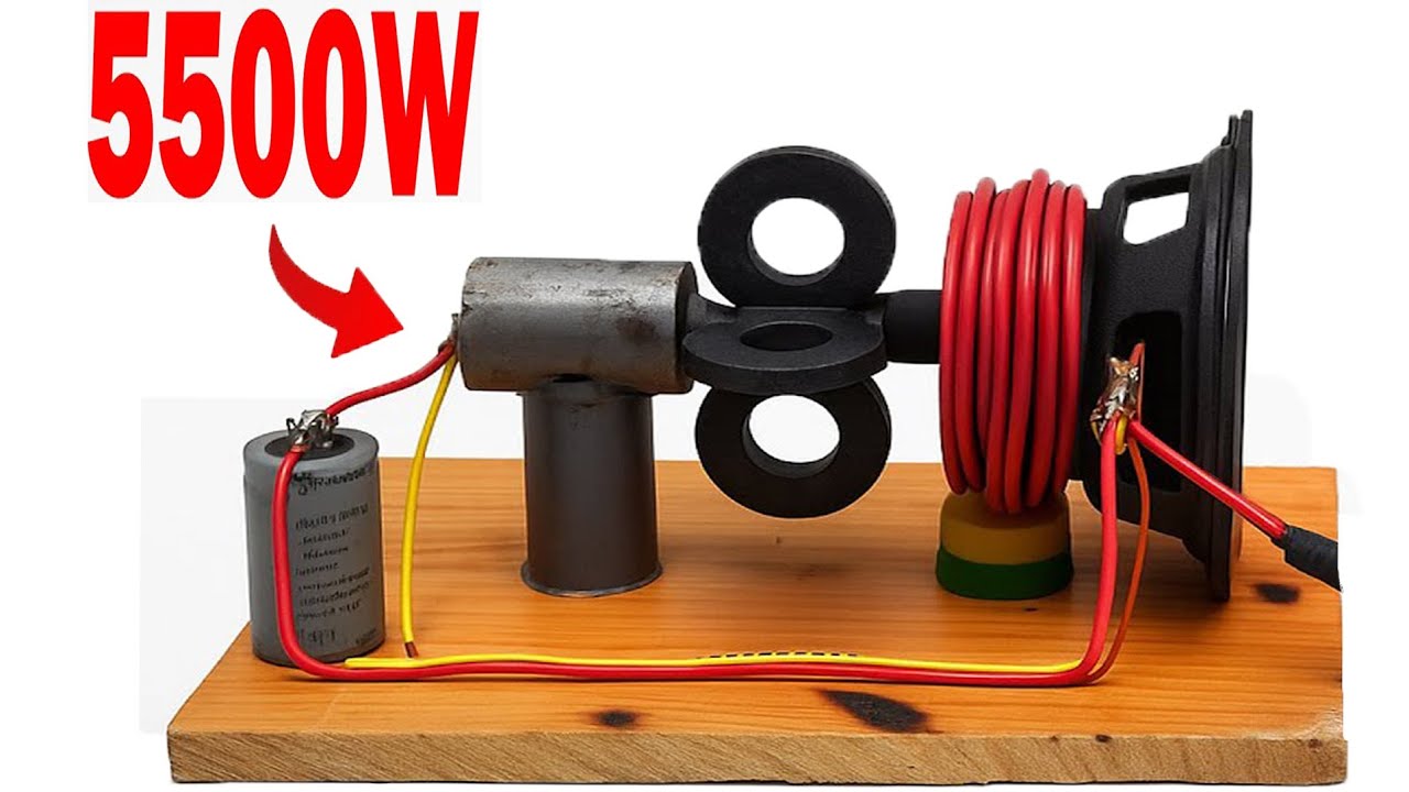 Self generating electricity device surprises neighbors