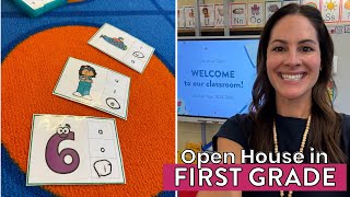 Our Week in First Grade: Review, Open House, Fact Families, & the FLOSS Rule