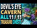 Devil's Eye Cavern Shipwreck All 11/11 Treasure Chests | Assassin's Creed Black Flag Resynced