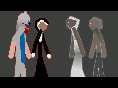 Evil Nun and Ice Scream vs Granny and Grandpa