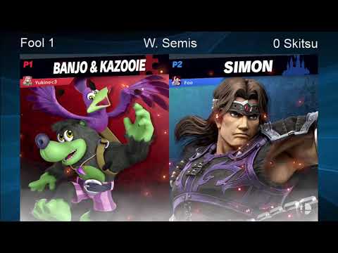 CWA Wifi Weekly 28 - Skitsu (Banjo & Kazooie) vs Fool Swerve (Simon) Winners Semifinals
