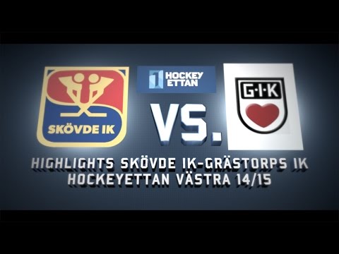 Skövde IK - Grästorps IK 5-4 Billingehov 2014-10-22 2014/15 HockeyEttan Västra