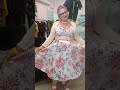 Miss Sakura Love Romantisk Swingkjole Med Blomsterdrøm I Plus Size