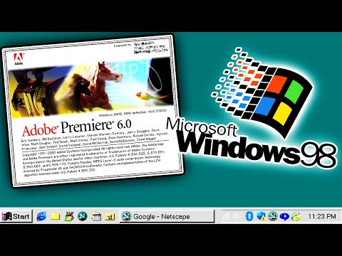 Adobe Premiere Pro on Windows 98?!
