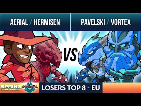 Hermisen & Aerial vs Vortex & Pavelksi - Losers Top 8 - Spring Championship EU 2v2