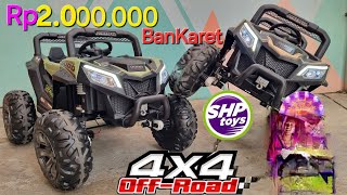 Download lagu DRAGON MONSTER SHP VOLTA 5066 Mainan Anak Mobil Aki JEEP Electric Kids Car Toys mp3