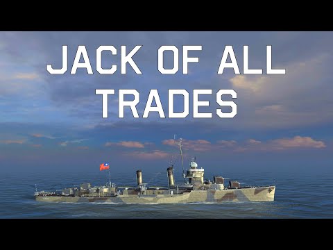 World of Warships Blitz - Taiwanese destroyer "Hsienyang" review