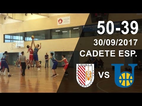 Loiola Indautxu v Unamuno - Resumen - Cadete Esp.
