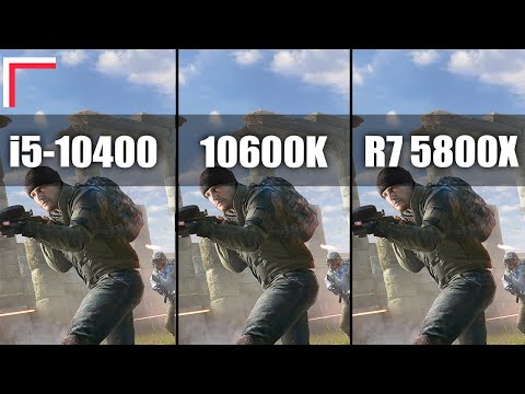 Intel i5-10400 vs Intel i5-10600K vs AMD Ryzen 7 5800X — Test in 10 Games! [1080p, 1440p, 4K]