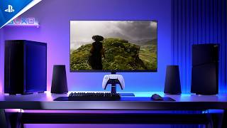 27" Gaming Monitor with DualSense Charging Hook - Design Story | PlayStation