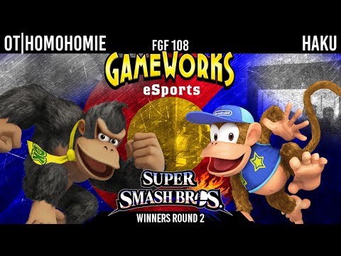 For Glory Friday #108 - oT|HomoHomie (Donkey Kong) Vs. Haku (Diddy Kong) - Winners Round 2