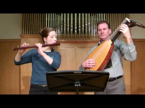 TELEMANN: Lentement in G-major, Johanna Bartz (traverso) & Peter Croton (lute)
