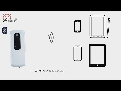How to Connect Bluetooth NFC RFID Reader to Smartphone & Tablet for IOS