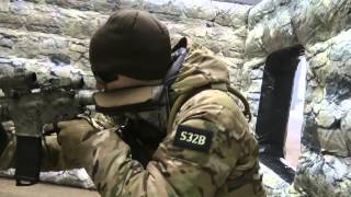 preview picture of video 'BAS 2013 Stirling Airsoft CQB Village Tactical Walk thru'