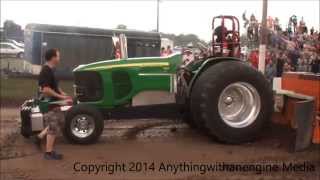 preview picture of video 'ERIC VOELKER PULLS AT MTTP PULLS, HART, MI 8-22-14'
