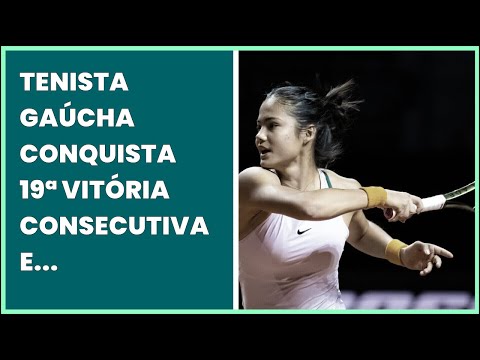 TENISTA GAÚCHA CONQUISTA 19ª VITÓRIA CONSECUTIVA E AVANÇA À 4ª FINAL   07/07/2023  ...