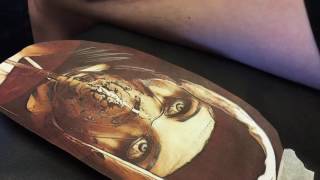 Tattoo TimeLapse - Evil Nun by Corey Ryan