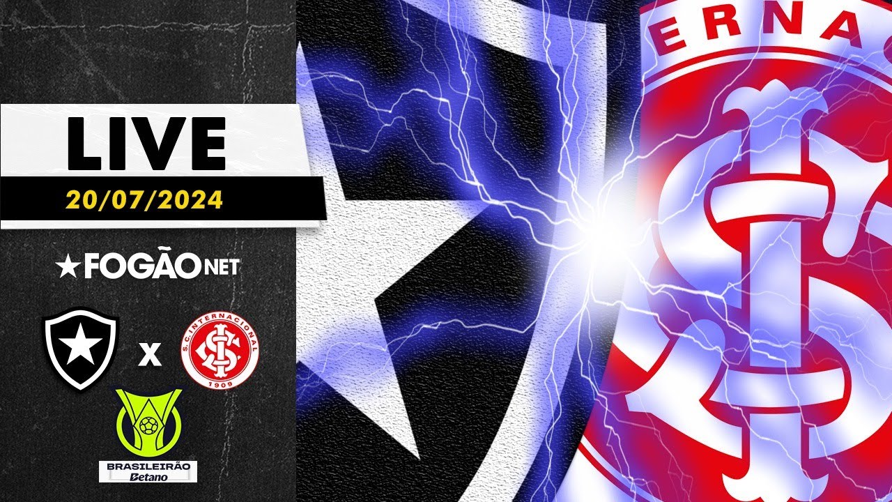 LIVE | Pré-jogo de Botafogo x Internacional pelo Campeonato Brasileiro 2024