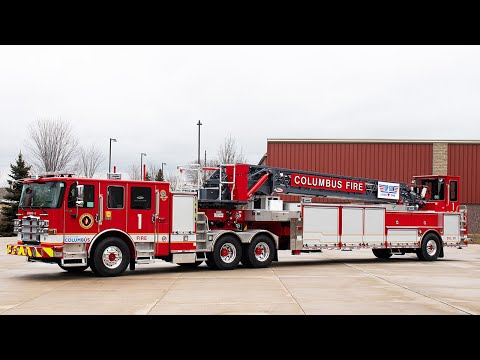 Enforcer™ Ascendant® 107' Heavy Duty Tiller Aerial Ladder –Columbus, OH