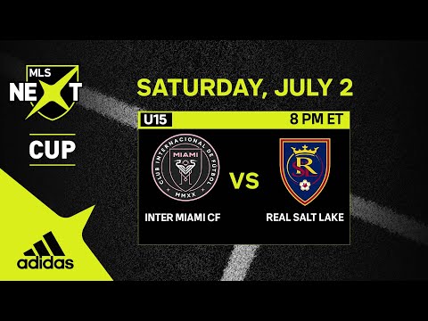 U15 MLS NEXT Cup Final: Inter Miami CF vs. Real Salt Lake | July 2, 2022 | FULL GAME